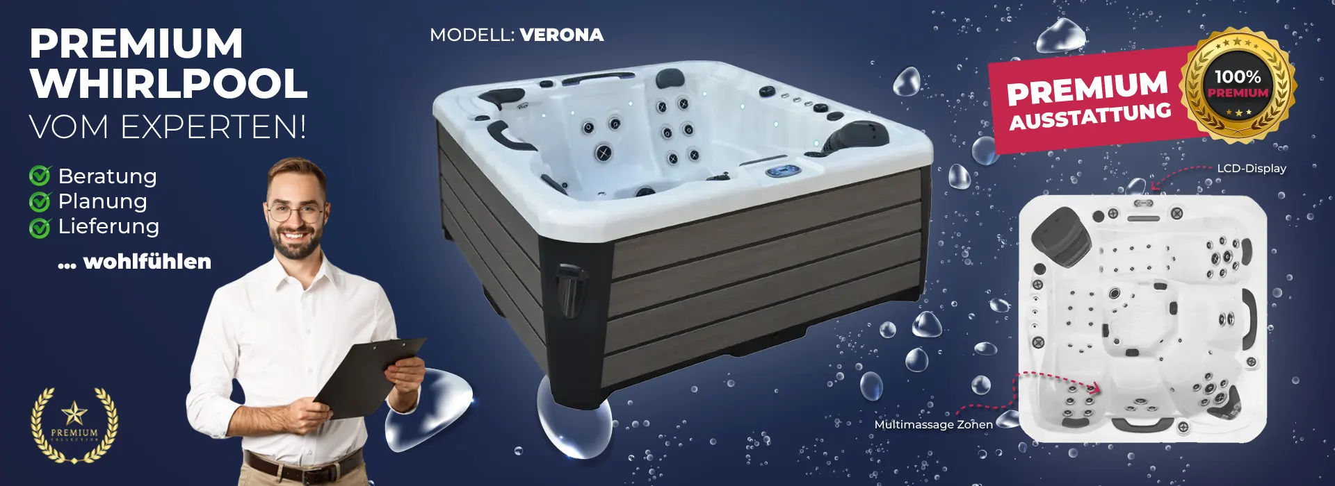 Außenwhirlpool Verona